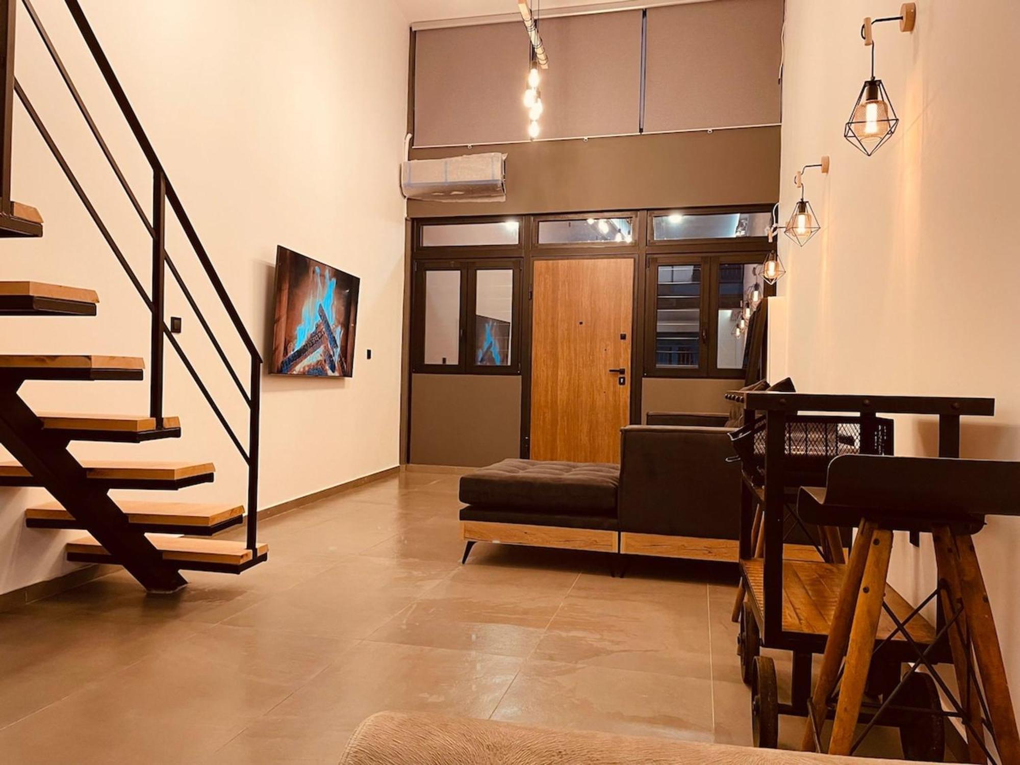 Apartament Loft Athens -Nomad Friendly # Superhost Hub# Zewnętrze zdjęcie